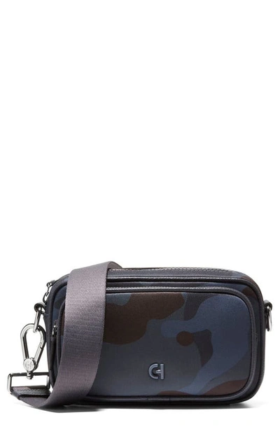 Cole Haan Recycled Neoprene Transit Belt Bag In Stormy Weather Camo Print