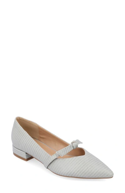 Journee Collection Cait Mary Jane Pump In Grey