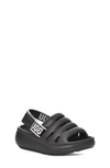 Ugg Kids' Sport Yeah Slingback Sandal In Black