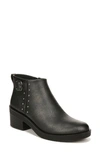 Bzees Other Half Studded Block Heel Bootie In Black