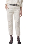 Citizens Of Humanity Agni Crop Corduroy Utility Pants In Canvas