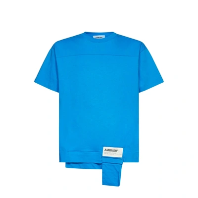 Ambush Cotton Logo T-shirt In Blue