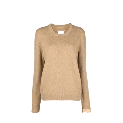Maison Margiela Wool And Cashmere Pullover In Brown