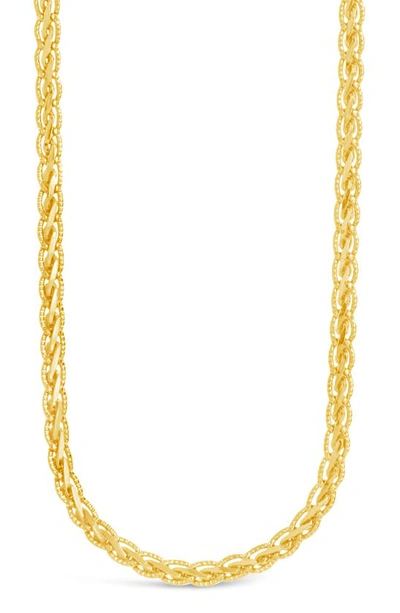 Sterling Forever Larissa Chain Necklace In Gold