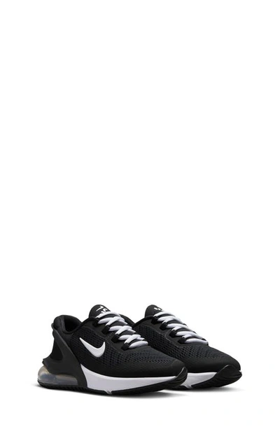 Nike Kids' Air Max 270 Sneaker In Black/ White