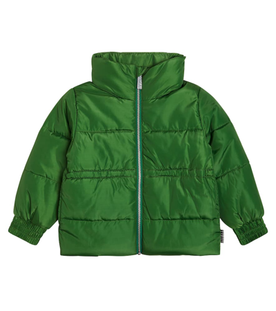 Molo Kids' Hally Padded Jacket In Green