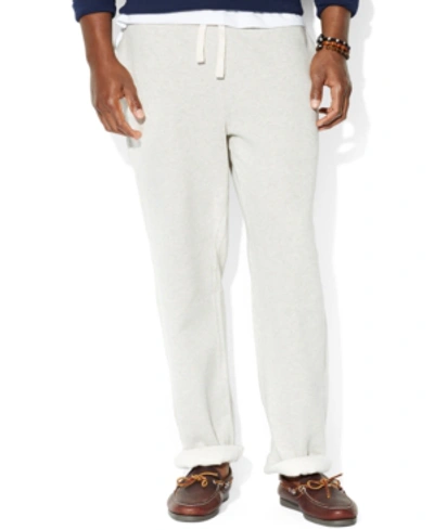 Polo Ralph Lauren Fleece Classic Fit Drawstring Pants In Alaskan Heather