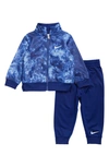 Nike Babies' Just Dream It Jacket & Sweatpants Set In Deep Royal Blue