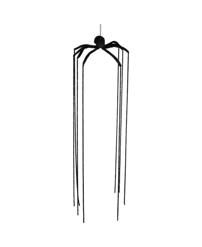 Northlight Long Legged Spider Halloween Decoration, 6' In Black