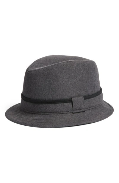 Nordstrom Trilby Hat In Grey Dark Combo