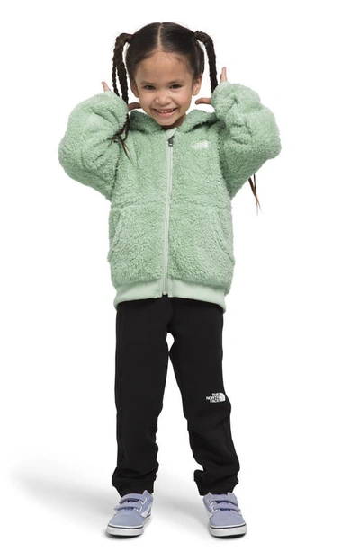 The North Face Kids' Suave Oso Zip Hooded Jacket In Misty Sage