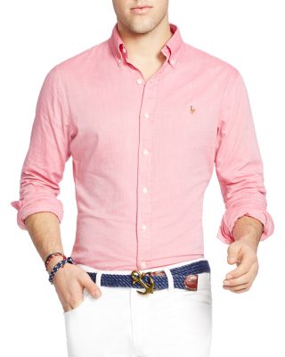 ralph lauren chambray oxford