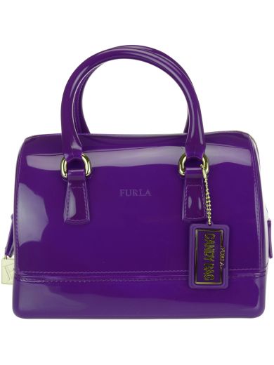 Furla Candy Cookie Small Bag In Violet | ModeSens
