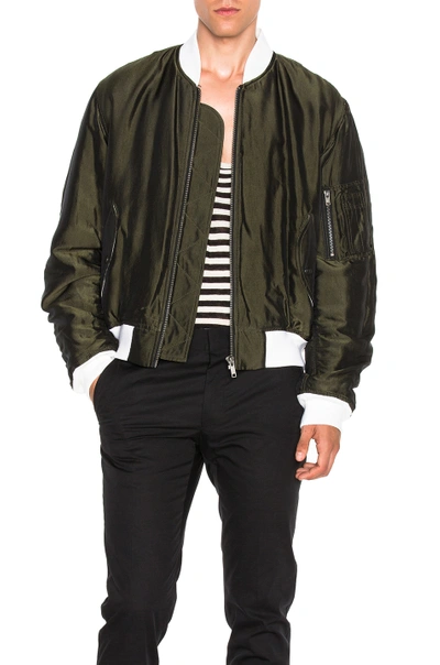 Haider ackermann deals satin bomber