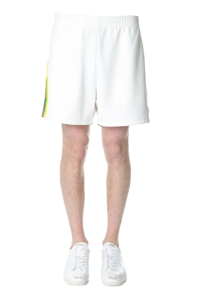 Acne Studios White Cotton Shorts