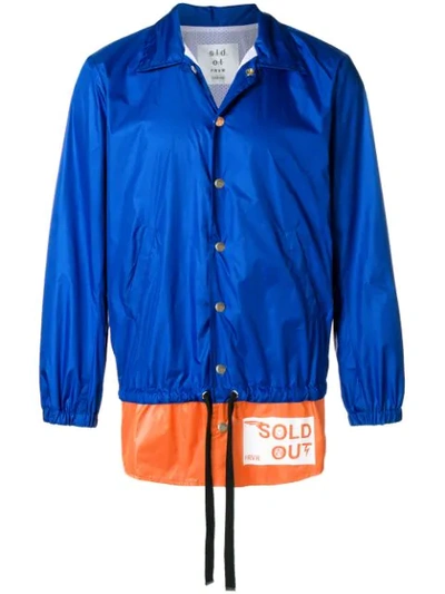 Sold Out Frvr Printed Lighweight Jacket - Blue