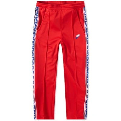 Nike Men's Sportswear Am Taped Track Pants, Red | ModeSens
