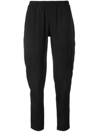 Le Tricot Perugia Straight-leg Trousers In Black