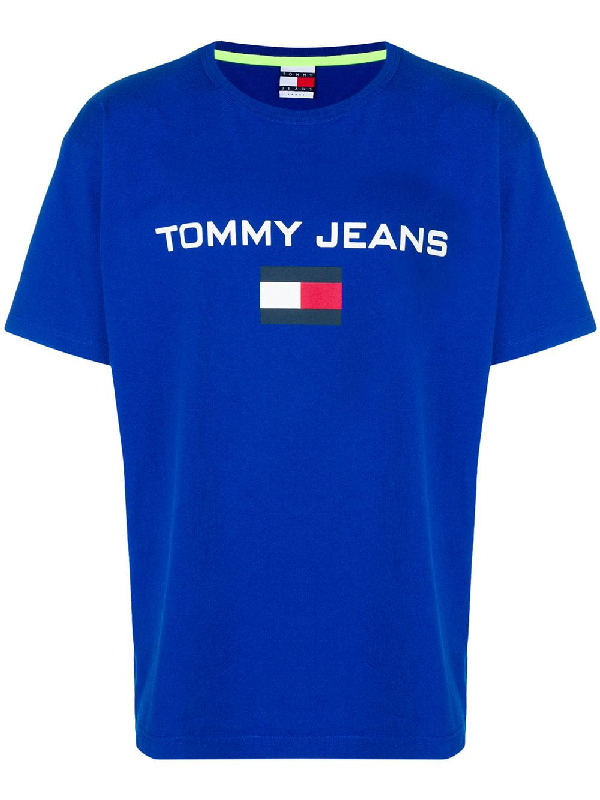 blue tommy jeans t shirt