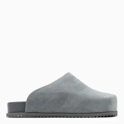 Yume Yume Grey Mules Truck In Leatherette