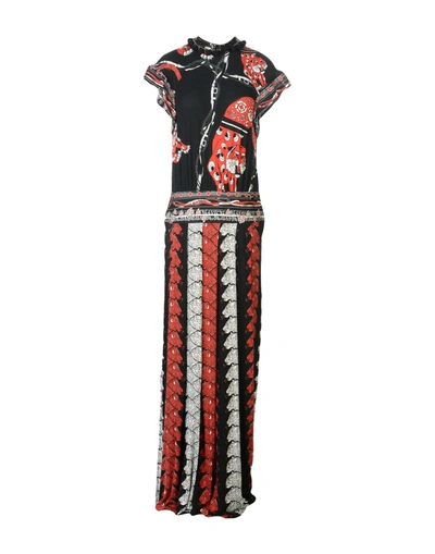 Class Roberto Cavalli Long Dress In Red