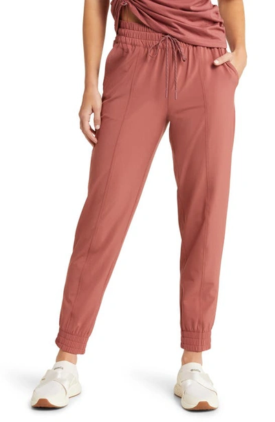 Zella All Day Every Day Joggers In Red Jelly