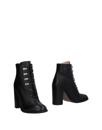 Diesel Ankle Boots In Black