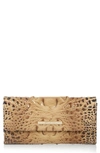 Brahmin Cordelia Croc Embossed Wallet In Pastry Ombre Melbourne