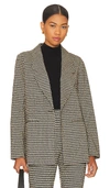 Sanctuary City Notched Collar Blazer In Vanilla Mi