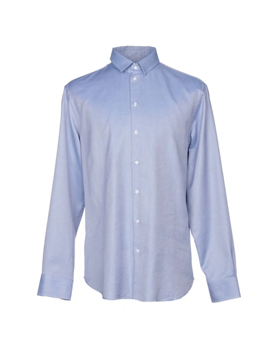 Emporio Armani Shirts In Blue