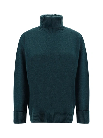 Malo Turtleneck Sweater In Multicolor
