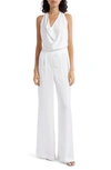 Ramy Brook Harriet Halter Wide Leg Jumpsuit In Ivory