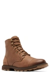 Sorel Madson Ii Chore Waterproof Boot In Velvet Tan/ Gum