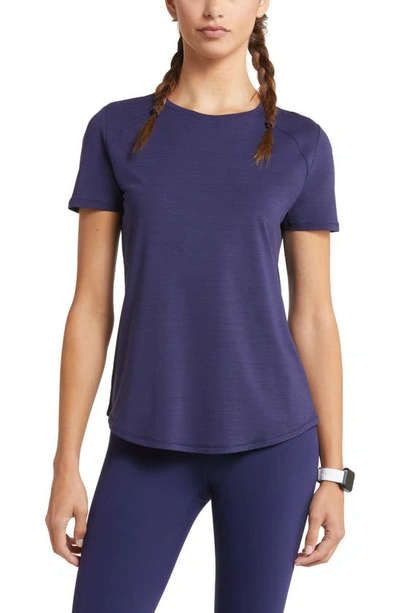 Zella Energy Performance T-shirt In Navy Evening