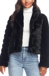 Donna Salyers Fabulous-furs Maven Faux Fur Jacket In Black