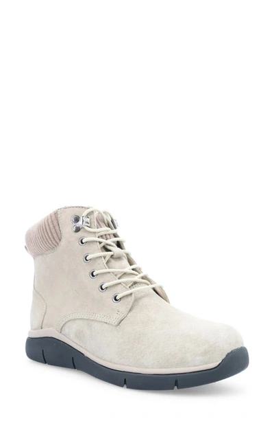 Propét Scarlet Water Repellent Lace-up Boot In Sand
