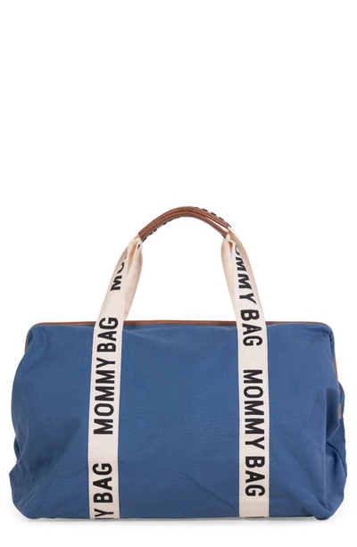 Childhome Babies' Mommy Signature Diaper Bag In Indigo