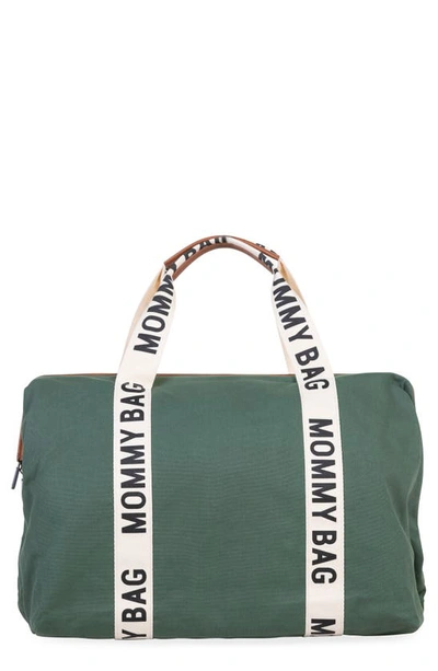 Childhome Babies' Mommy Signature Diaper Bag In Green