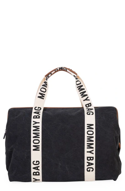 Childhome Babies' Mommy Signature Diaper Bag In Black