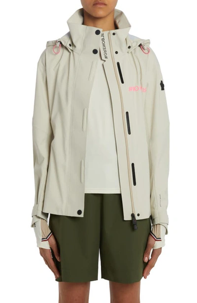 Moncler Rosael Windbreaker In Sand