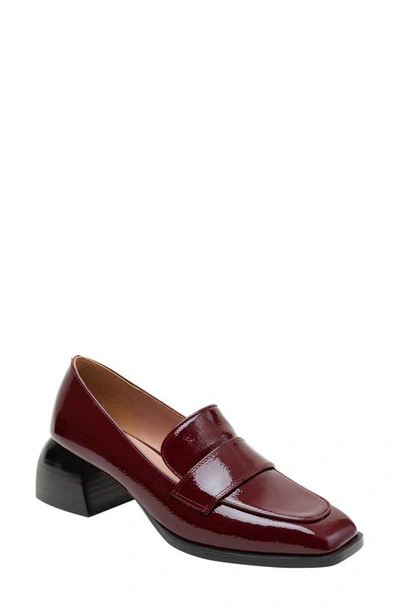 Linea Paolo Malone Loafer Pump In Burgundy