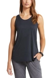 Zella Liana Restore Soft Lite Tank In Black