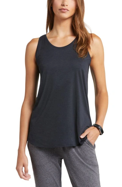 Zella Liana Restore Soft Lite Tank In Black