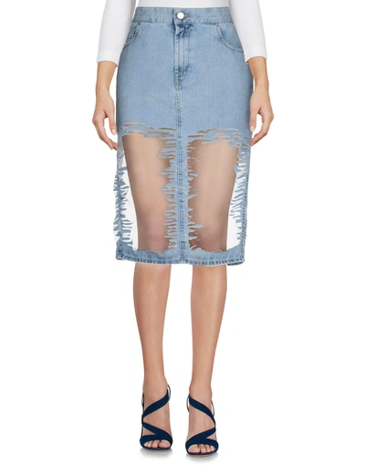 Diesel Denim Skirt In Blue