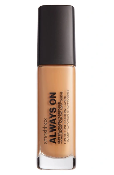 Smashbox Always On Skin-balancing Foundation With Hyaluronic Acid & Adaptogens In M20w