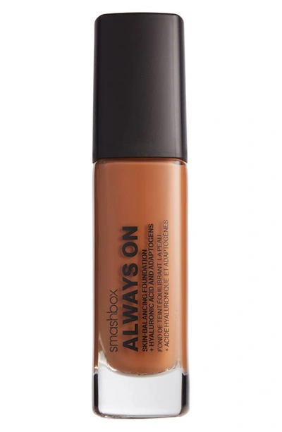 Smashbox Always On Skin-balancing Foundation With Hyaluronic Acid & Adaptogens In T10n