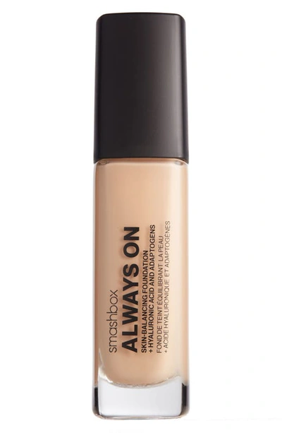 Smashbox Always On Skin-balancing Foundation With Hyaluronic Acid & Adaptogens In L10n