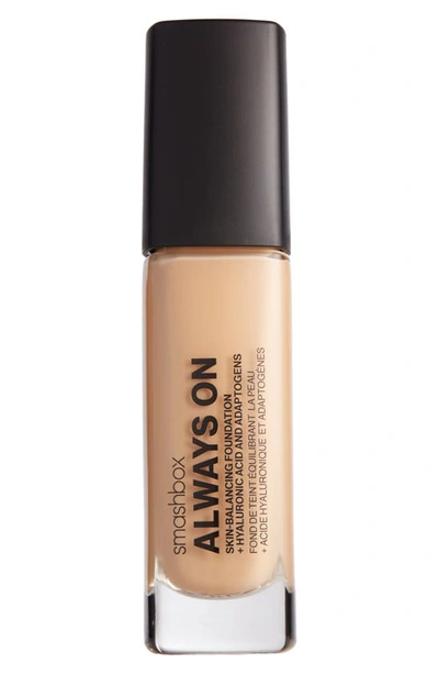 Smashbox Always On Skin-balancing Foundation With Hyaluronic Acid & Adaptogens In L10w