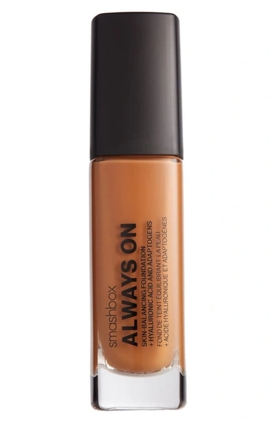 Smashbox Always On Skin-balancing Foundation With Hyaluronic Acid & Adaptogens In T20w