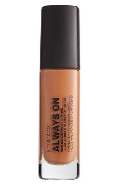 Smashbox Always On Skin-balancing Foundation With Hyaluronic Acid & Adaptogens In M30n